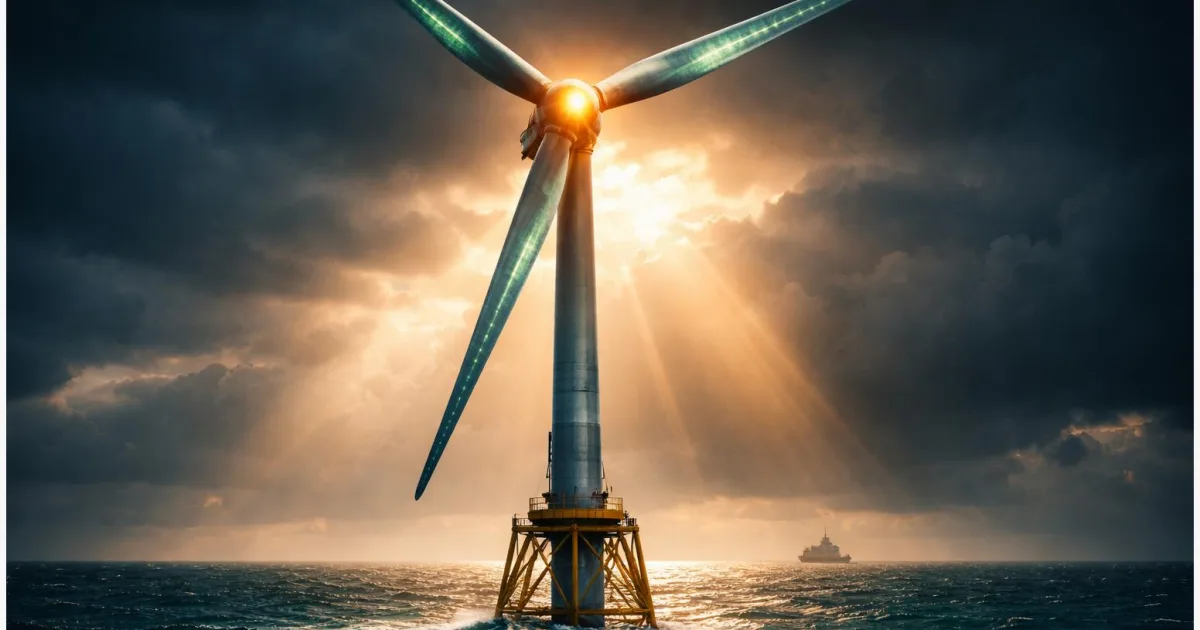 1,38 Gigawatt Offshore-Wind gehen ans Netz