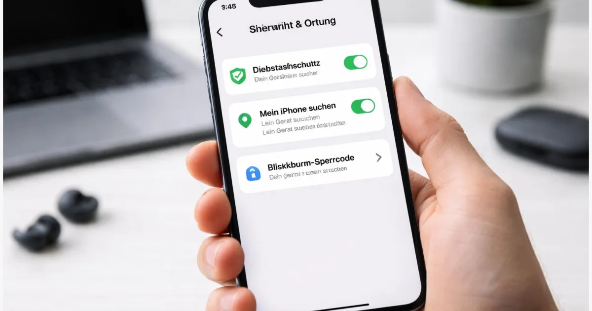 Diebstahlschutz am Smartphone aktivieren: iPhone & Android Schritt für Schritt