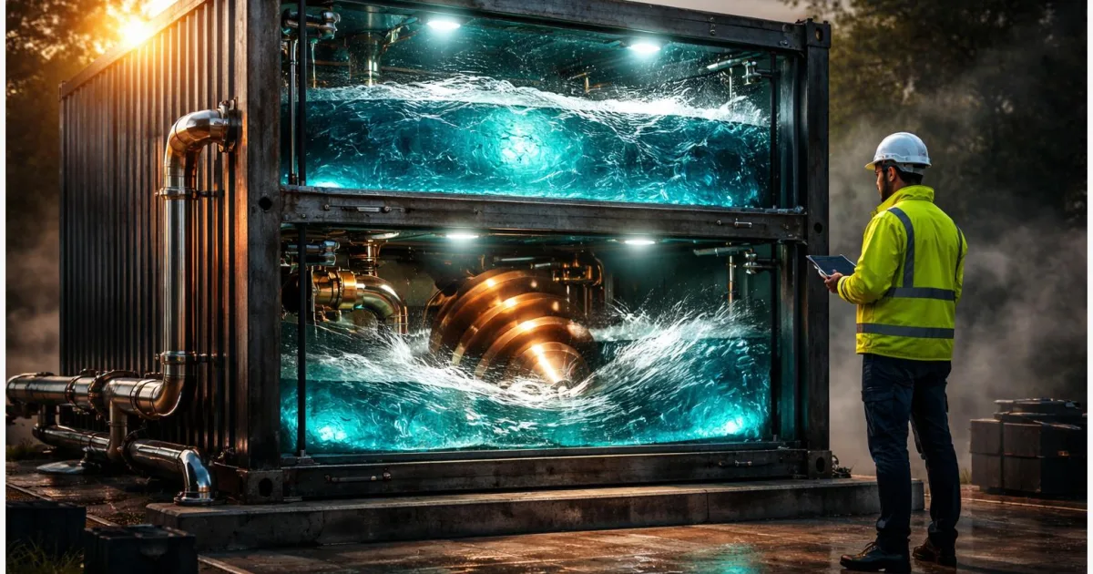 Wasserbatterie ohne Lithium: Was sie für Strompreise bedeutet