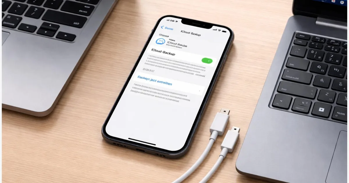 iPhone-Backup erstellen: iCloud & Finder/iTunes Schritt für Schritt
