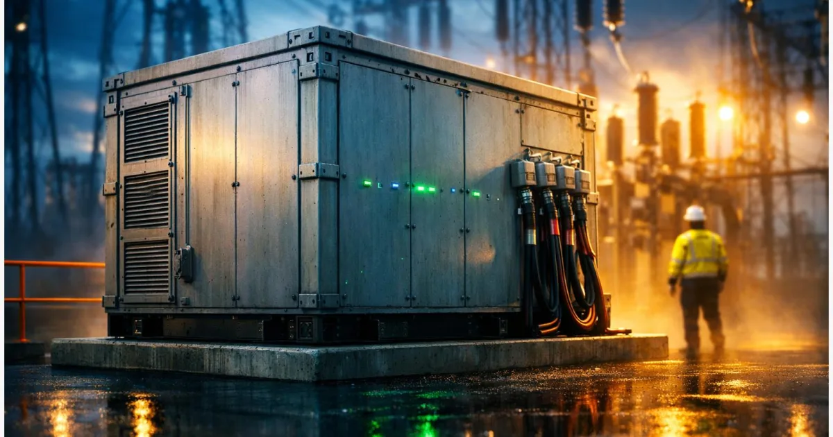 Batterie mit 11,5‑Stunden Reserve im Netz: Wann sie sich lohnt