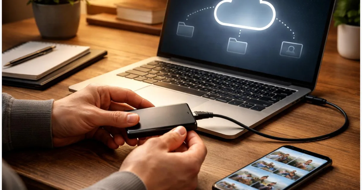 3‑2‑1‑Backup einrichten: Fotos & Dokumente auf Handy, PC/Mac & Cloud sichern
