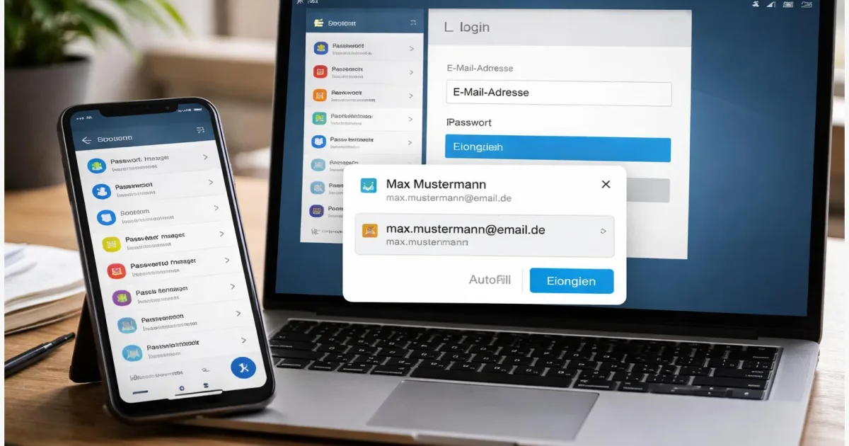 Passwort-Manager einrichten: Import und Sync auf Handy und PC