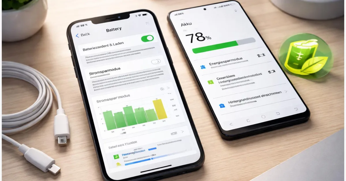 Akku sparen auf iPhone & Android: wichtige Einstellungen Schritt für Schritt