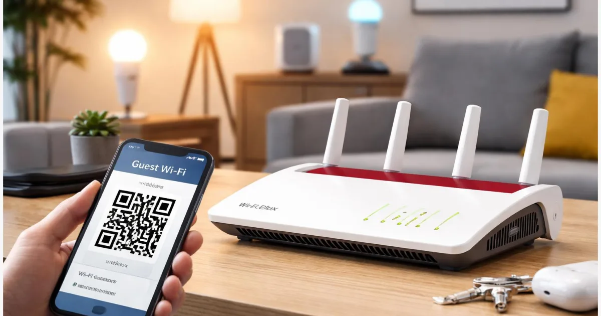 FRITZ!Box Gast-WLAN einrichten und Smart-Home-Geräte trennen