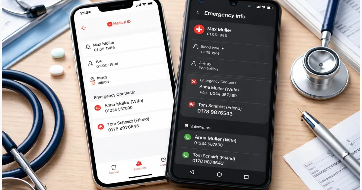 Notfallpass einrichten: iPhone und Android Schritt für Schritt