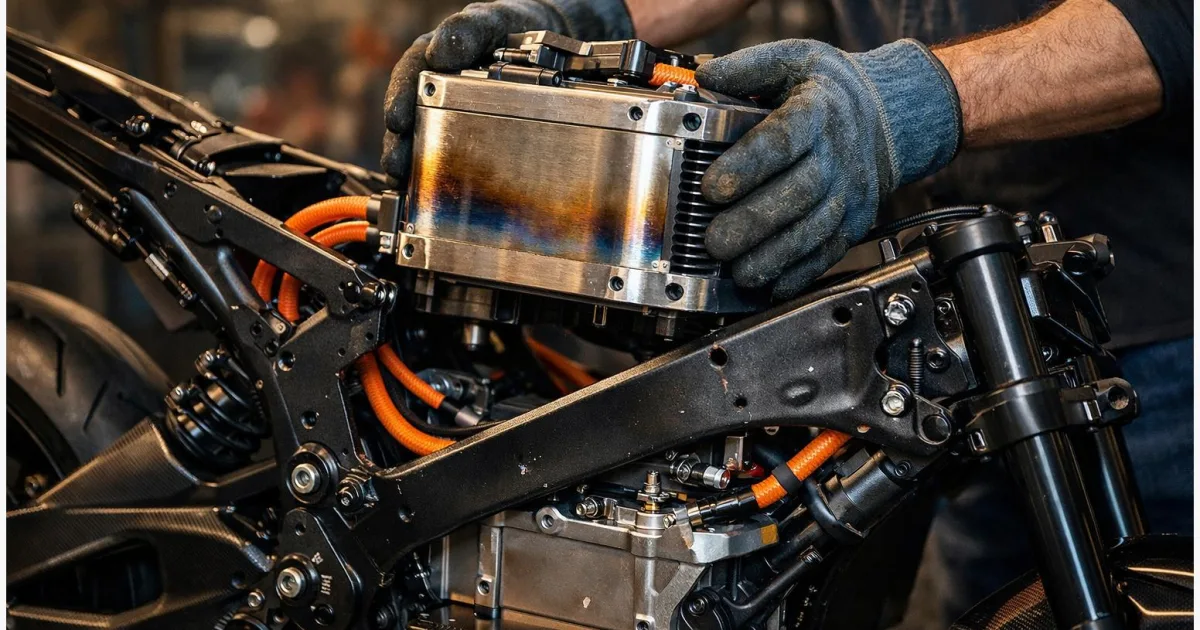 Kawasaki-Patent: Modulares E‑Motorrad – Folgen für Reparaturen