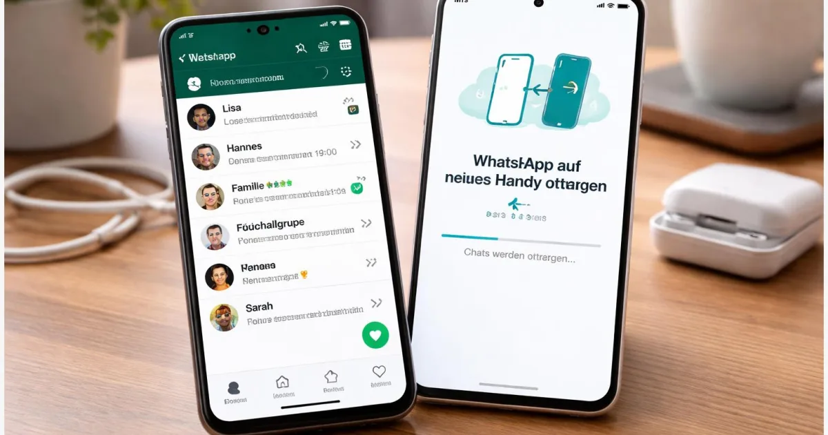 WhatsApp auf neues Handy übertragen: Chats sicher mitnehmen