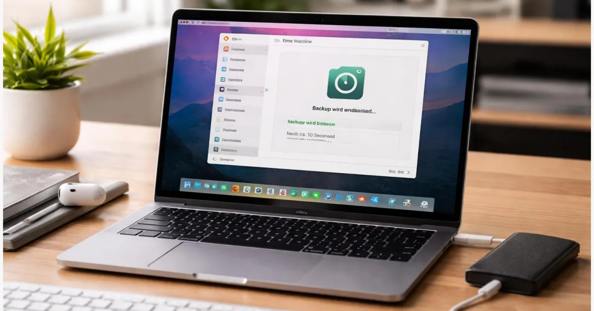 Mac-Backup mit Time Machine einrichten: Schritt für Schritt