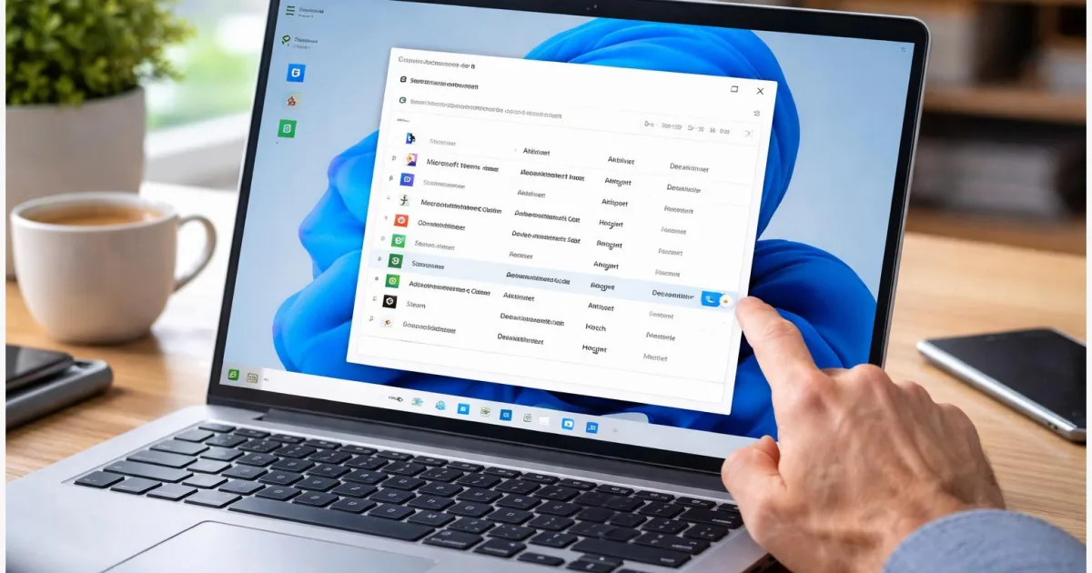 Windows 11 Autostart deaktivieren: PC schneller machen