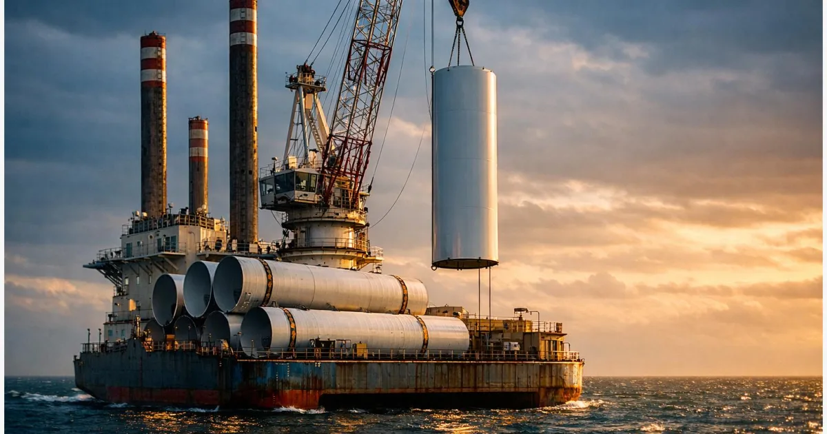 Maersks neues Offshore-Wind Installationsschiff und der US-Engpass