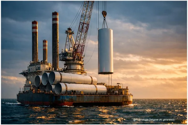 Maersks neues Offshore-Wind Installationsschiff und der US-Engpass