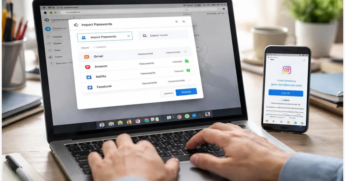 Passwortmanager einrichten: Passwörter importieren & Autofill aktivieren
