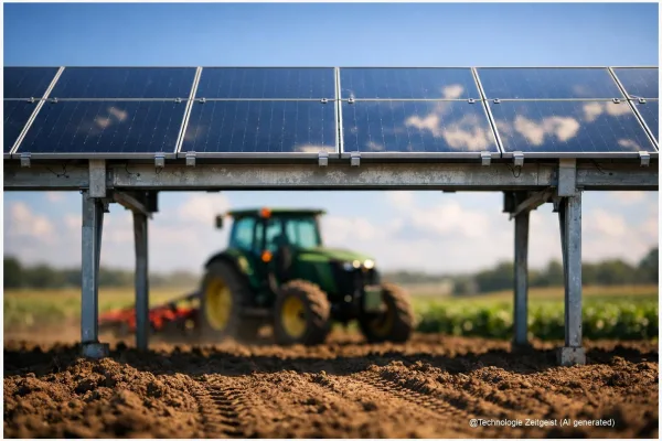 Agrivoltaik Reihenabstand: Wann mehr Platz wirklich hilft