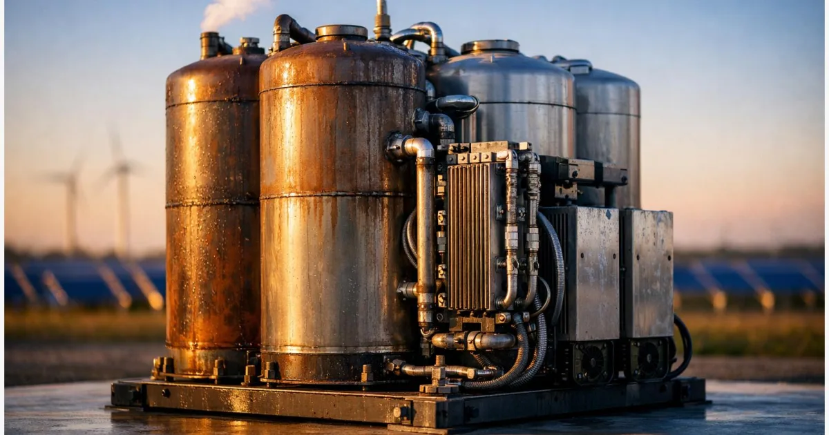 Eisen-Wasserstoff-Akku: Was hinter dem „Cent“-Speicher steckt