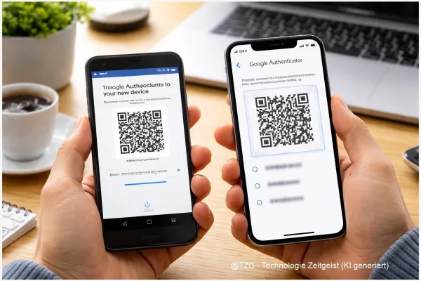 Google Authenticator auf neues Handy übertragen: Codes sicher umziehen