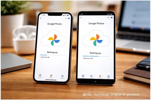 Google Fotos Backup einrichten: Fotos automatisch sichern