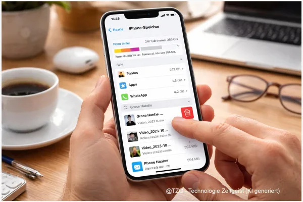 iPhone Speicher voll? So schaffst du schnell wieder Platz