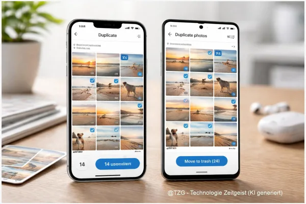 Doppelte Fotos löschen auf iPhone & Android – so geht’s
