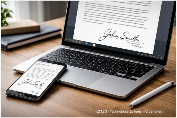 PDF digital unterschreiben: iPhone, Android & Windows