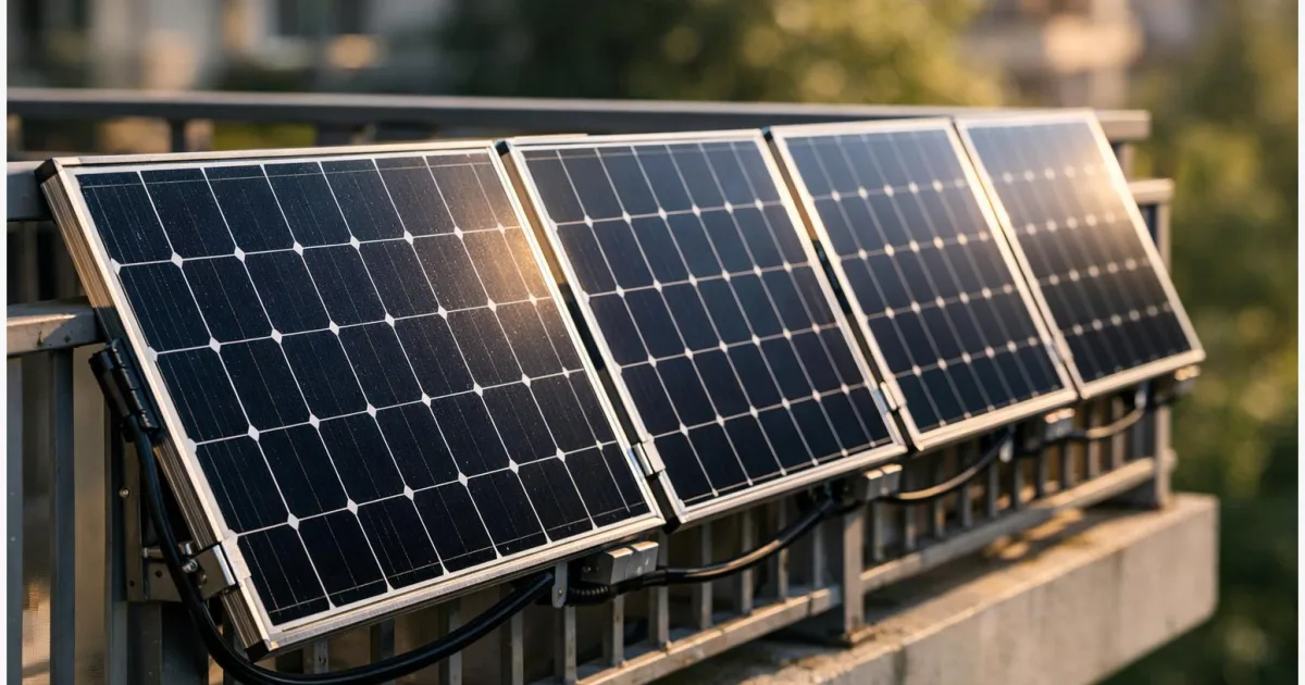 Balkonkraftwerk bis 7.000 Watt: Was die VDE-Norm wirklich ändert