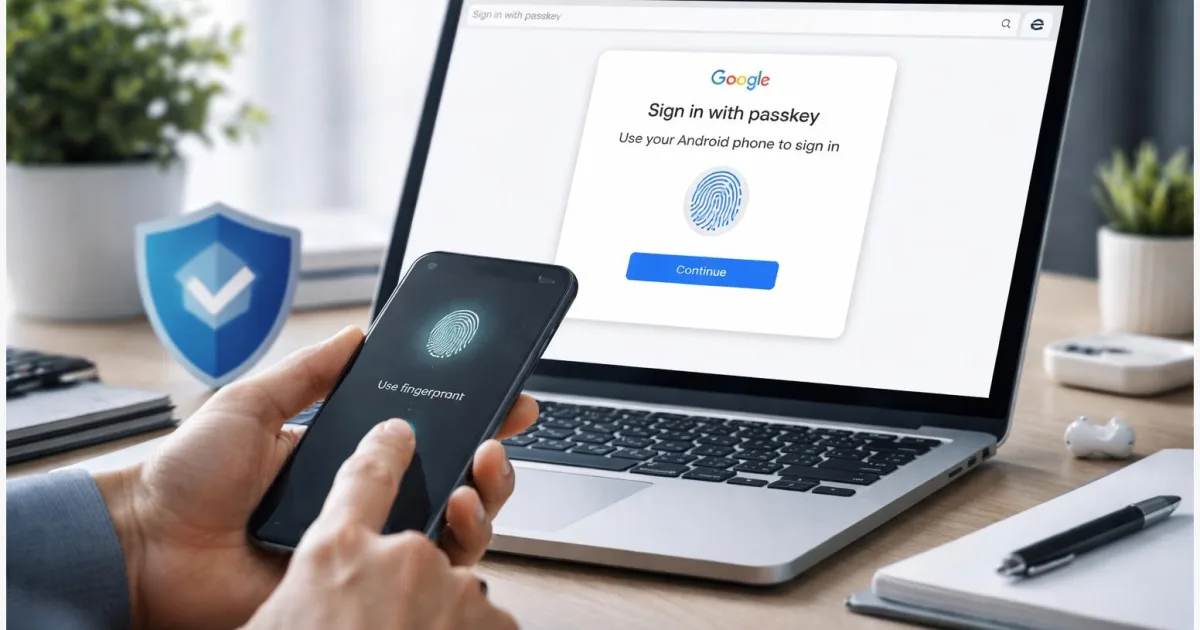 Passkeys einrichten: ohne Passwort bei Google & Co. anmelden