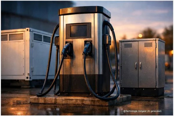 Fraunhofer ISE zeigt Megawattladen trotz schwachem Netzanschluss