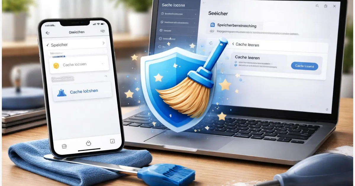 Cache löschen: iPhone, Android und Windows einfach aufräumen