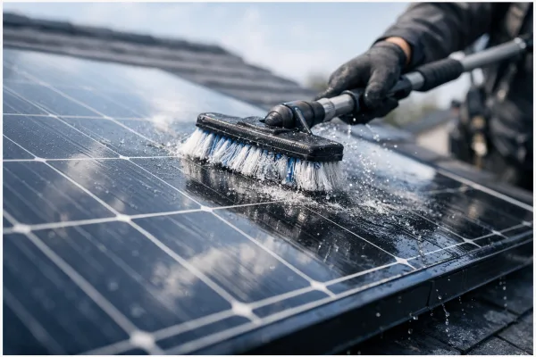 Photovoltaik-Reinigung: Was die Fraunhofer-Warnung bedeutet