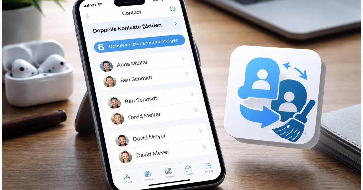 Doppelte Kontakte löschen auf iPhone & Android leicht gemacht