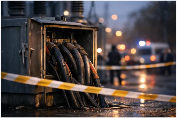 Razzien nach Stromnetz-Angriff: Wie real die Blackout-Gefahr ist