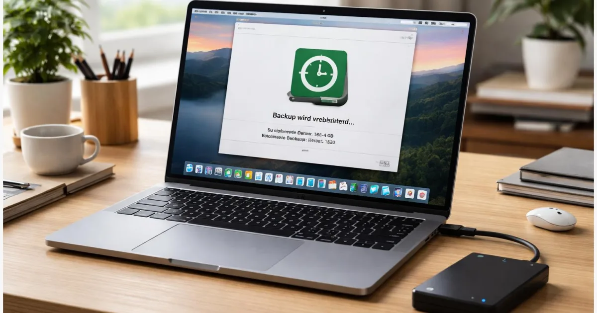 Time Machine Backup einrichten: Mac automatisch sichern