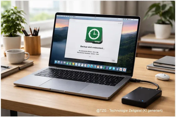 Time Machine Backup einrichten: Mac automatisch sichern