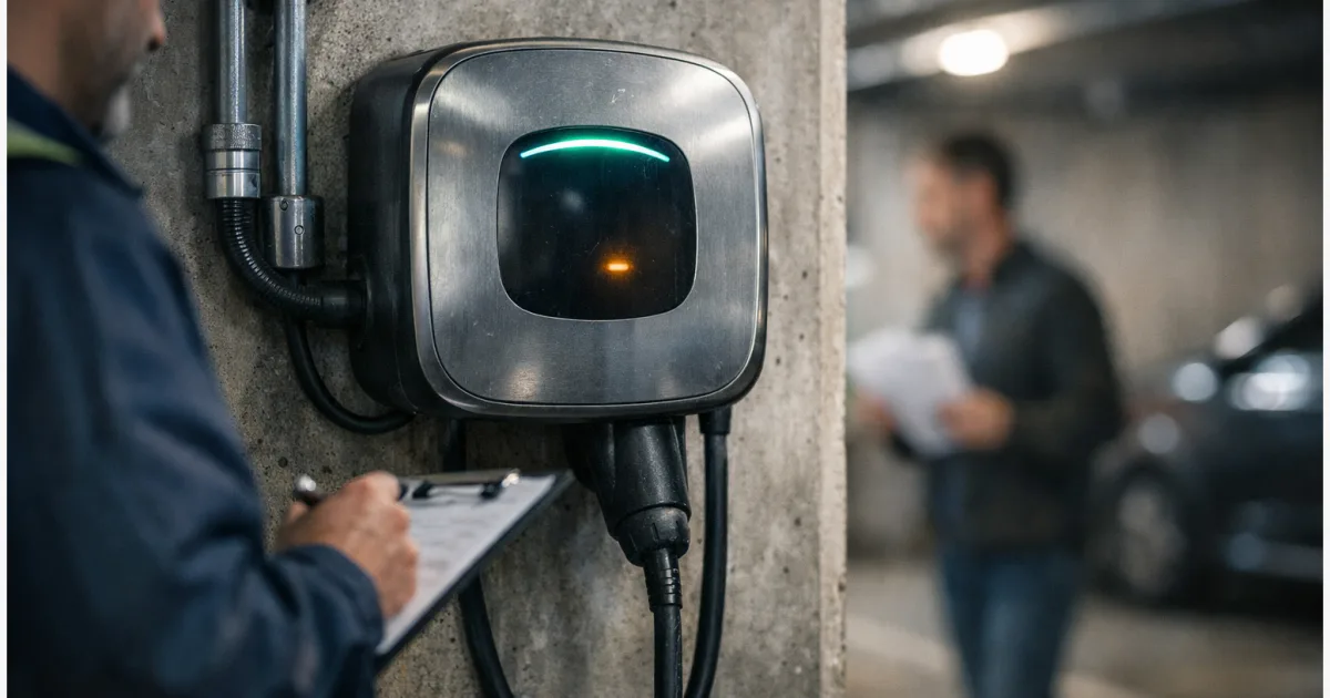 Wallbox im Mehrfamilienhaus: Was die Förderung wirklich bringt