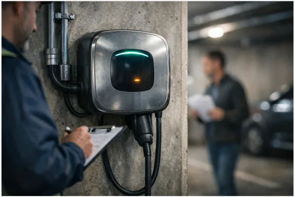 Wallbox im Mehrfamilienhaus: Was die Förderung wirklich bringt