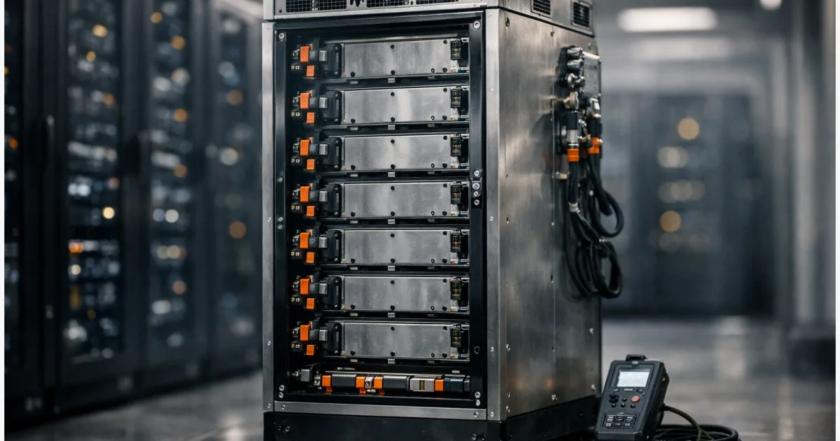 Second-Life-Batterien im Rechenzentrum: Was die Zulassung bringt