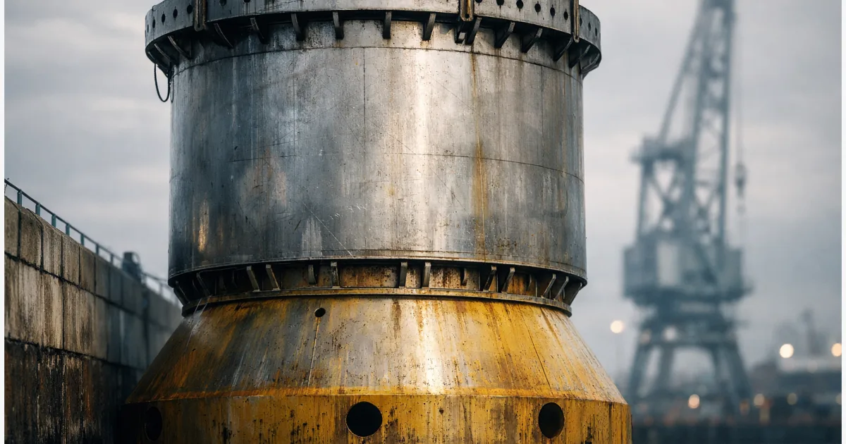 Warum 64 Mio. für einen Hafen Floating Wind billiger machen