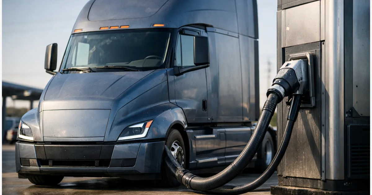 Megawatt-Laden für E-Lkw: 1,2 MW sind belegt – die wichtigste Zahl fehlt