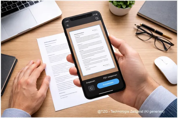 Dokumente mit dem Handy scannen und als PDF speichern