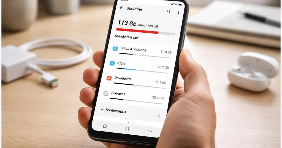 Android-Speicher voll? So schaffst du wieder Platz