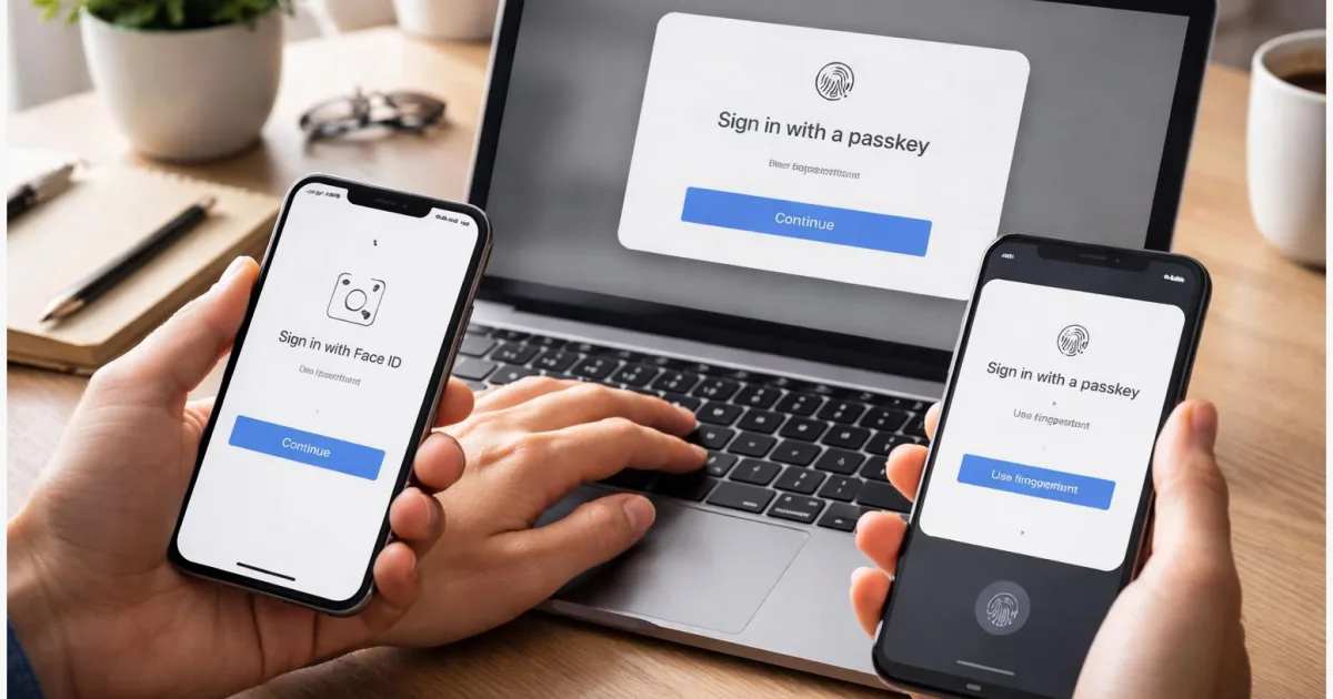 Passkeys einrichten: So meldest du dich ohne Passwort an