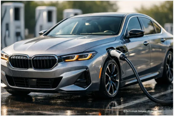 BMW listet 2026 i5 M60 in den USA mit NACS-Anschluss