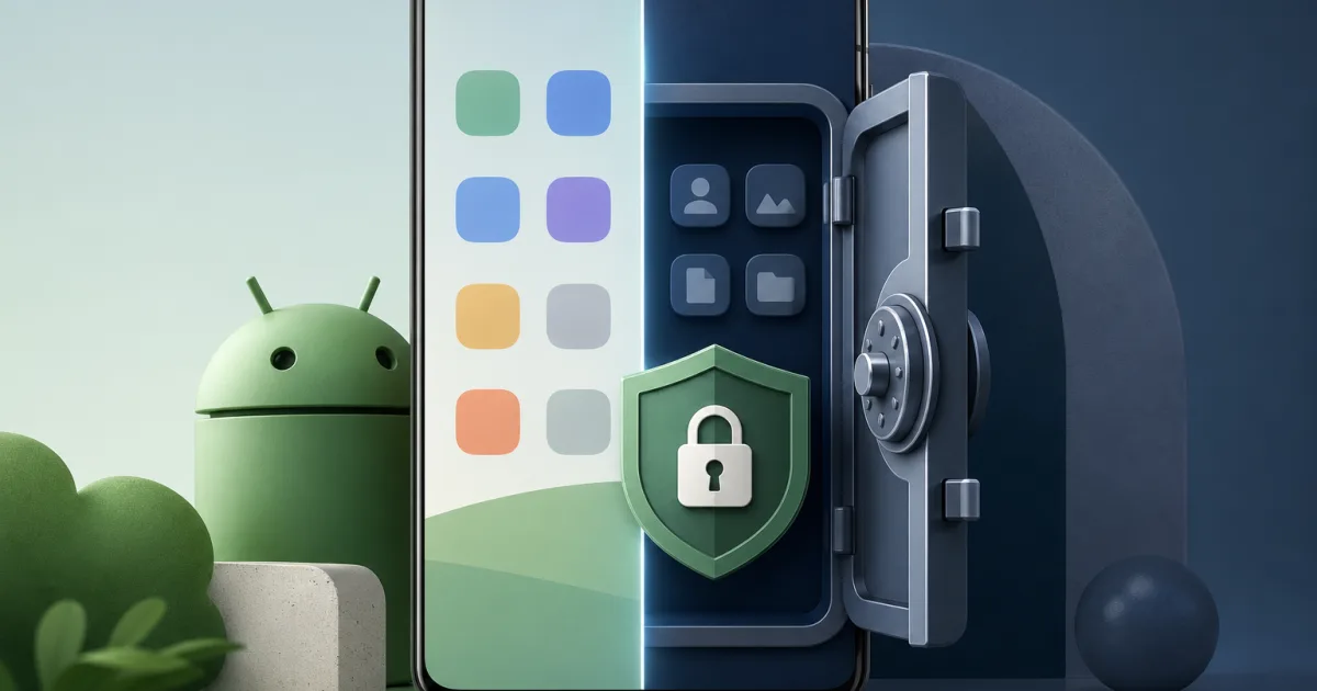 Privater Bereich in Android einrichten: sensible Apps verstecken und getrennt sperren