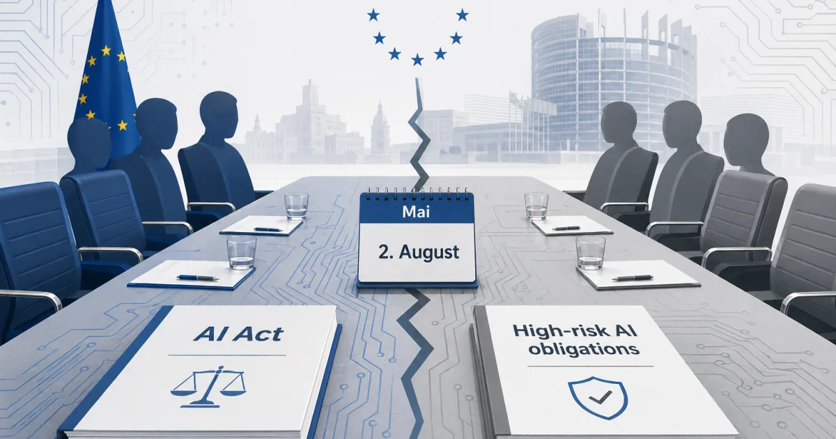 EU-Verhandler scheitern vorerst an gelockerten KI-Regeln