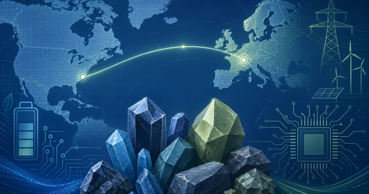 EU und USA vertiefen Rohstoff-Kooperation: Warum kritische Mineralien zur Technologiefrage werden