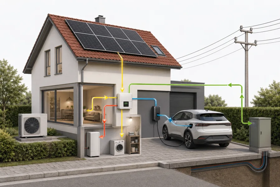 Bidirektionales Laden: Wann das E-Auto wirklich zum Hausspeicher wird