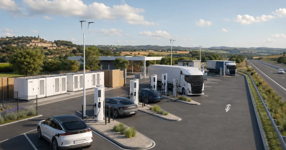 Frankreich plant 30.000 Schnellladepunkte bis 2035