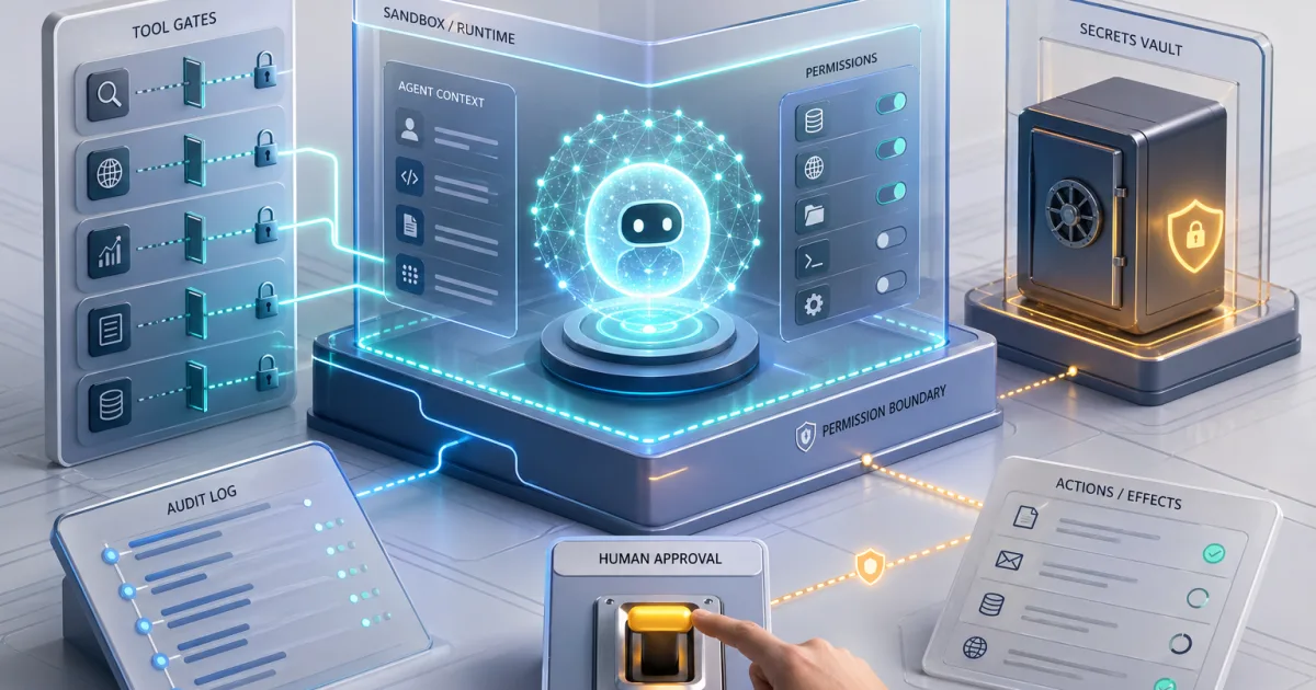 Warum KI-Agenten eine Sandbox brauchen: Rechte, Logs und sichere Tool-Nutzung erklärt