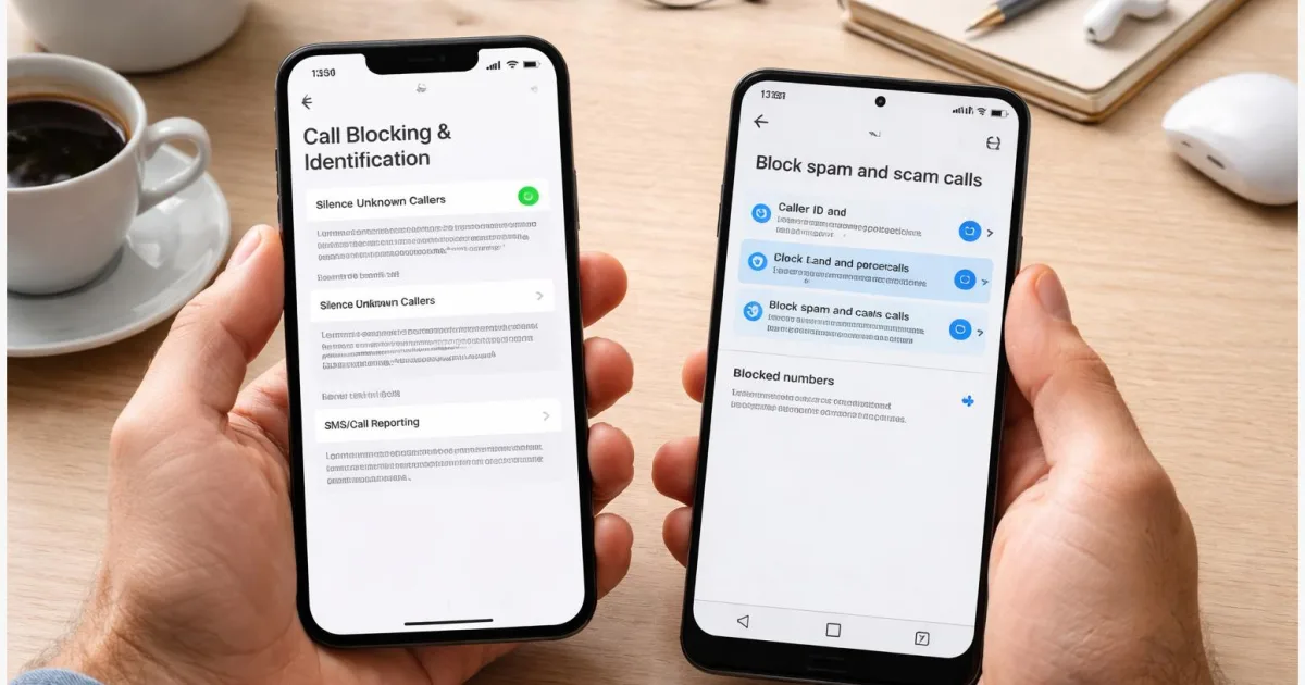 Spam-Anrufschutz auf iPhone und Android einrichten