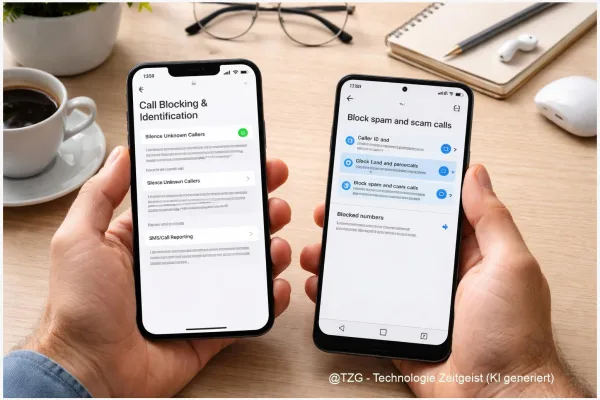 Spam-Anrufschutz auf iPhone und Android einrichten